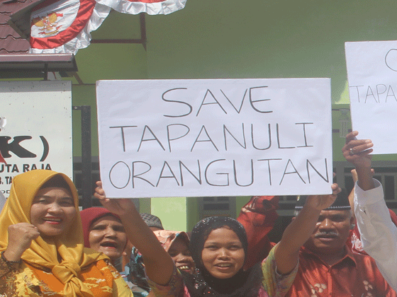 Awareness Activity to Prevent Tapanuli Orangutan Capture (August 25, 2018)